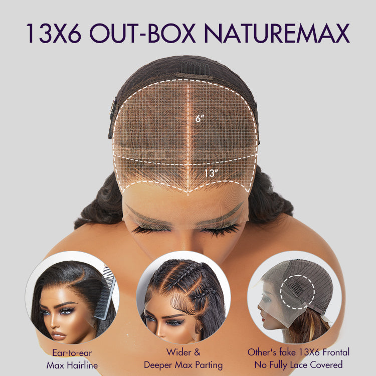 Luxury Glueless 13x6 HD Lace Bob Wig – Short Natural Yaki Texture with Ear-to-Ear Frontal