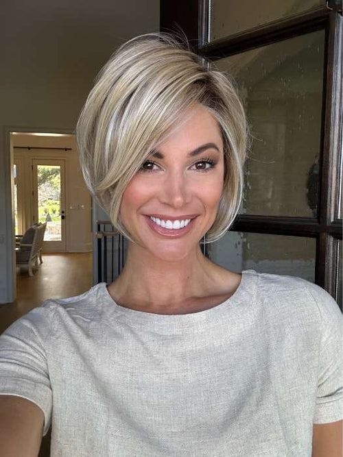 🔥 Summer Sale Natural-Looking Short Wig With Flattering Volume & Adjustable Comfort Fit