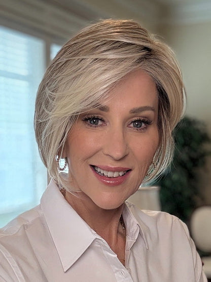 🔥 Summer Sale Natural-Looking Short Wig With Flattering Volume & Adjustable Comfort Fit