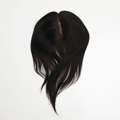 Silk Base Human Hair Topper (with clips)